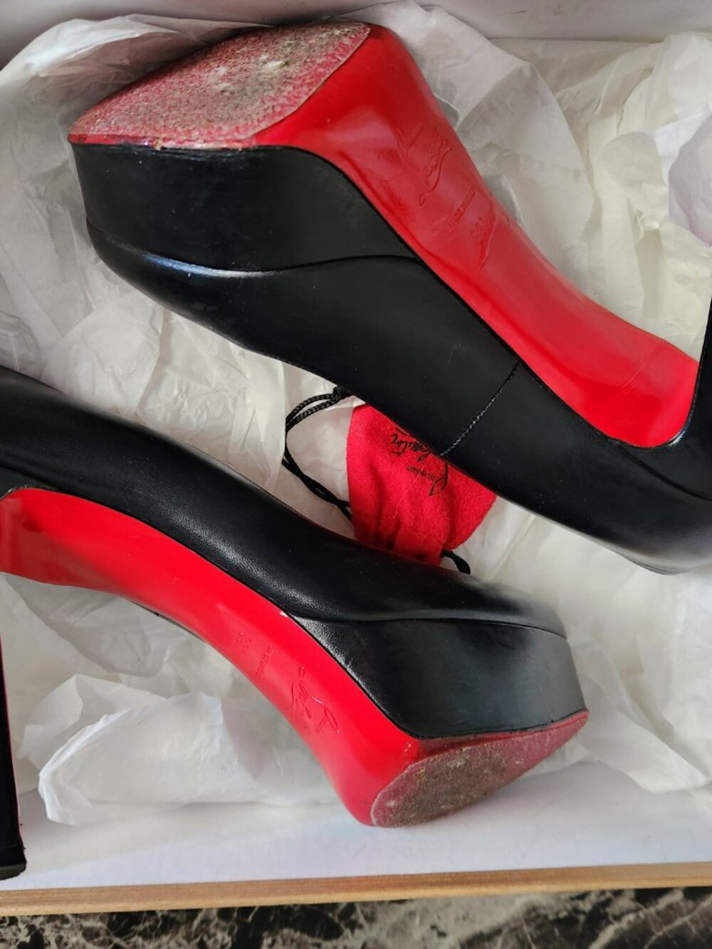 Louboutin Confusalta Strappy Heels WITH BOX - Picture 12 of 12